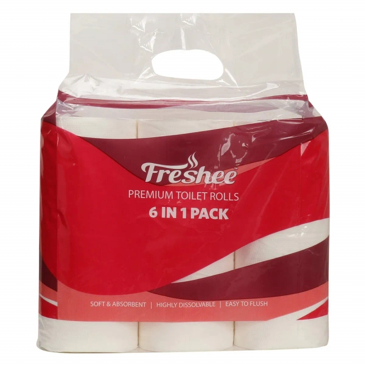 Freshee Toilet Roll Value Plus 6 in 1