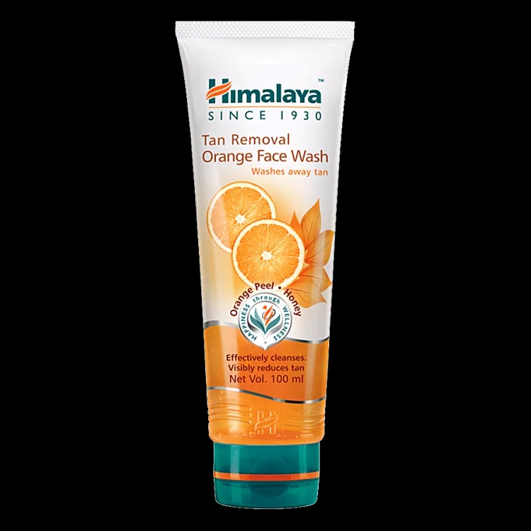 Himalaya Face Wash Tan Removal Orange 100ml