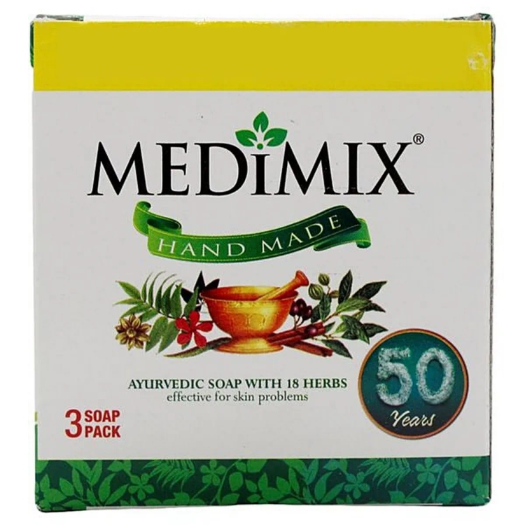 Medimix Soap Ayurvedic 125G 3'S