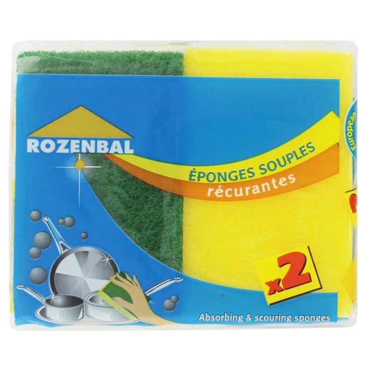 Rozenbal Sponge Scourers 2s