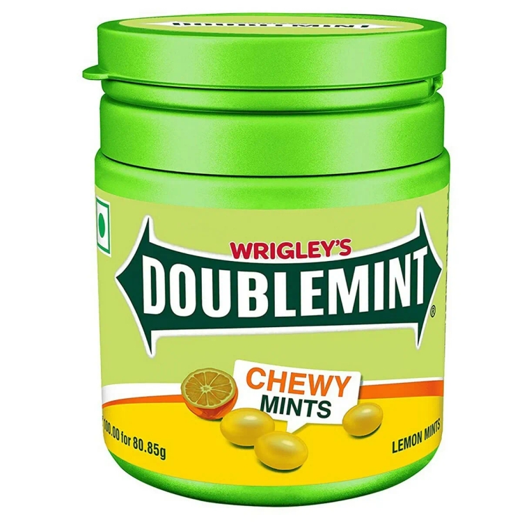 Wrigley's Doublemint Chewymint Lemon Mint POT 65.1g