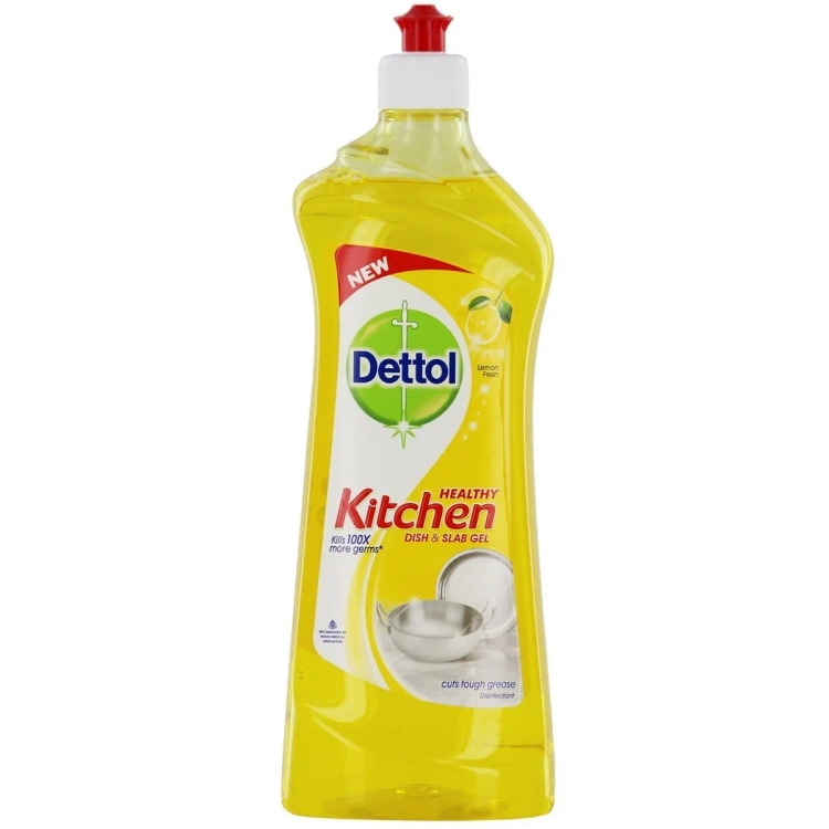 Dettol Kitchen Dish & Slabgel Lemon Fresh 750Ml
