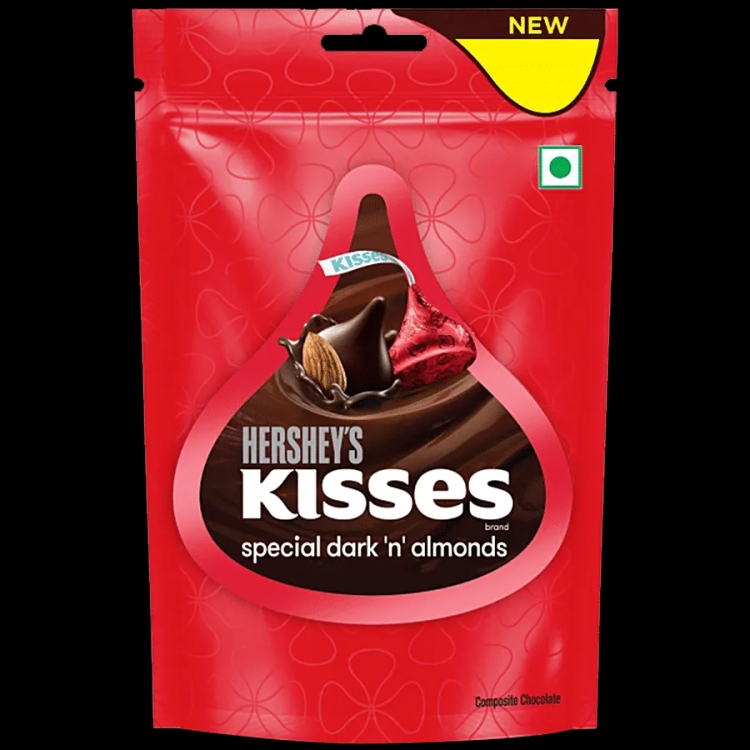 Hersheys Kisses Almond Chocolate 100.8gm