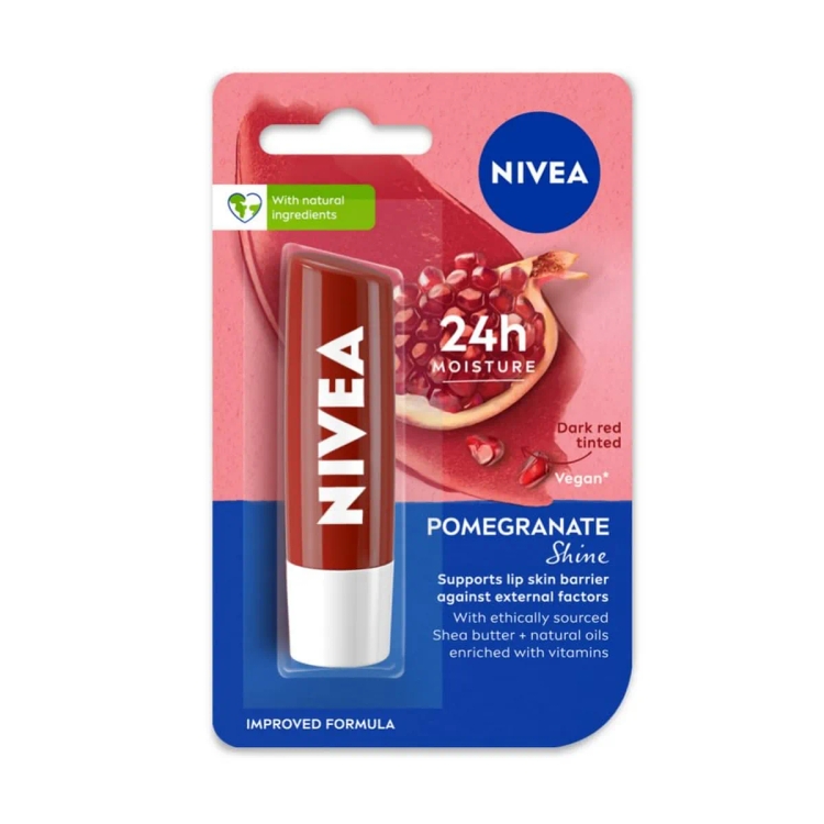 Nivea Lip Care Pomegranate 4.8G