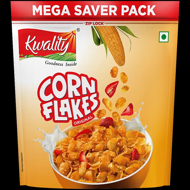 Kwality Corn Flakes 800gm