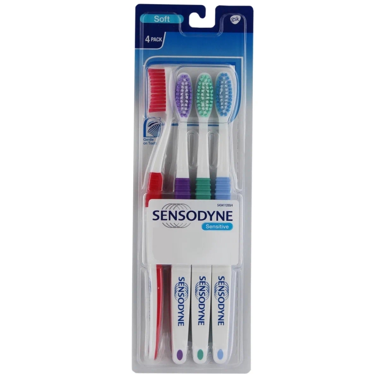Sensodyne Tooth Brush Sensitive 3+1 Free