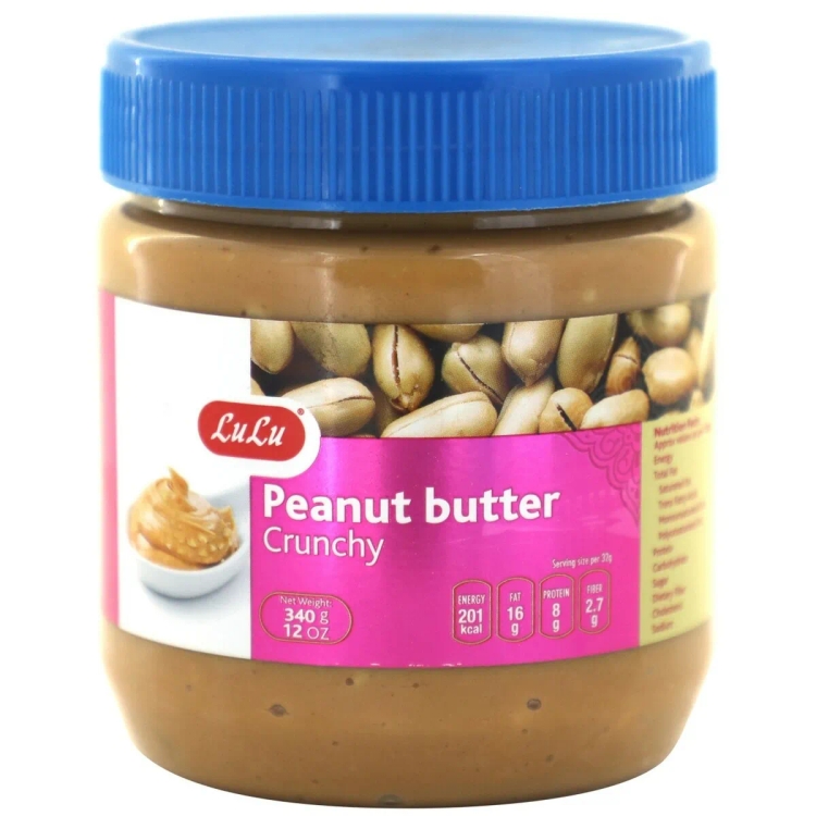 Lulu Peanut Butter Crunchy 340G
