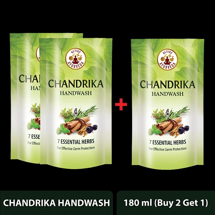 Chandrika Handwash 180ml 2+1 Free