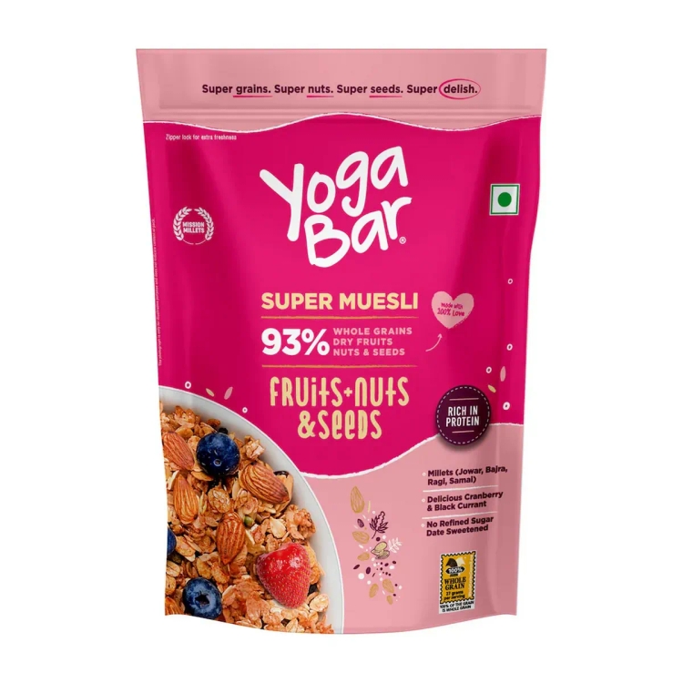 Yoga Bar Muesli+Fruits+Nuts & Seeds 400g