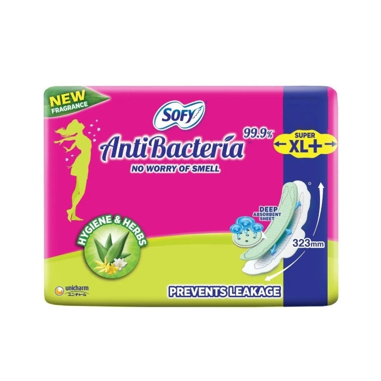 Sofy Anti Bacteria Sanitary Pad Super XL+30s