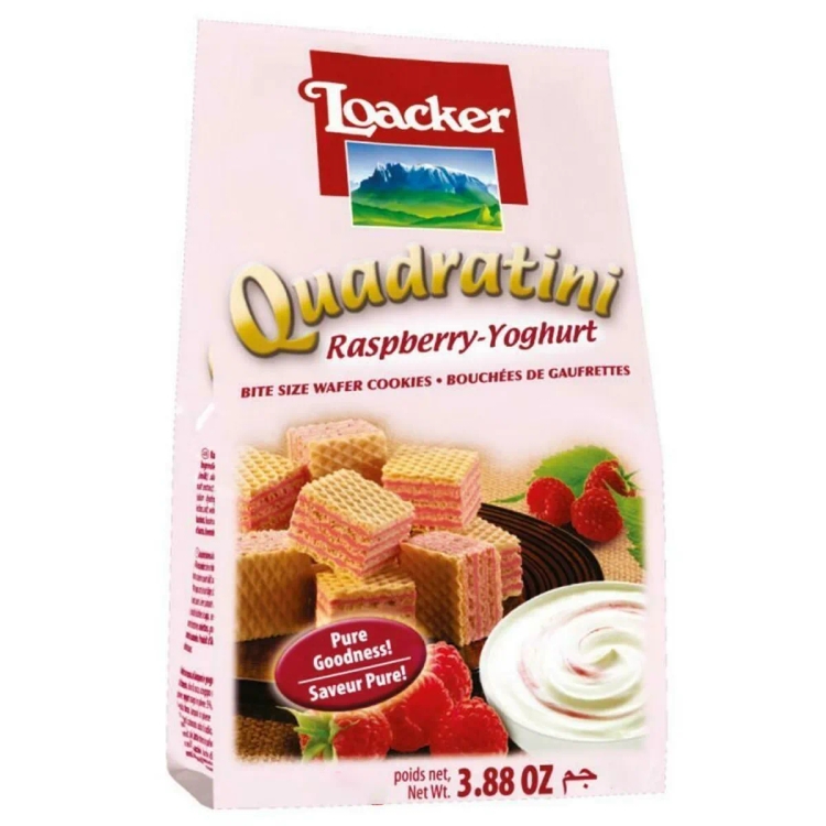 Loacker Quadratini Raspberry-Yoghurt 110g