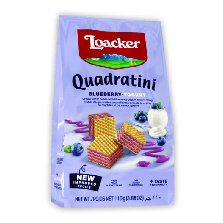 Loacker Blueberry Yoghurt Wafer 110g