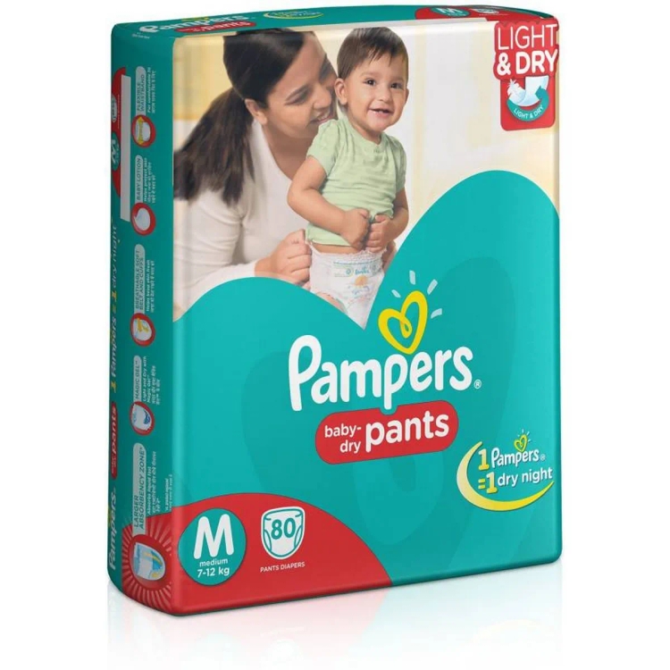 Pampers Pants Mega Medium 68's