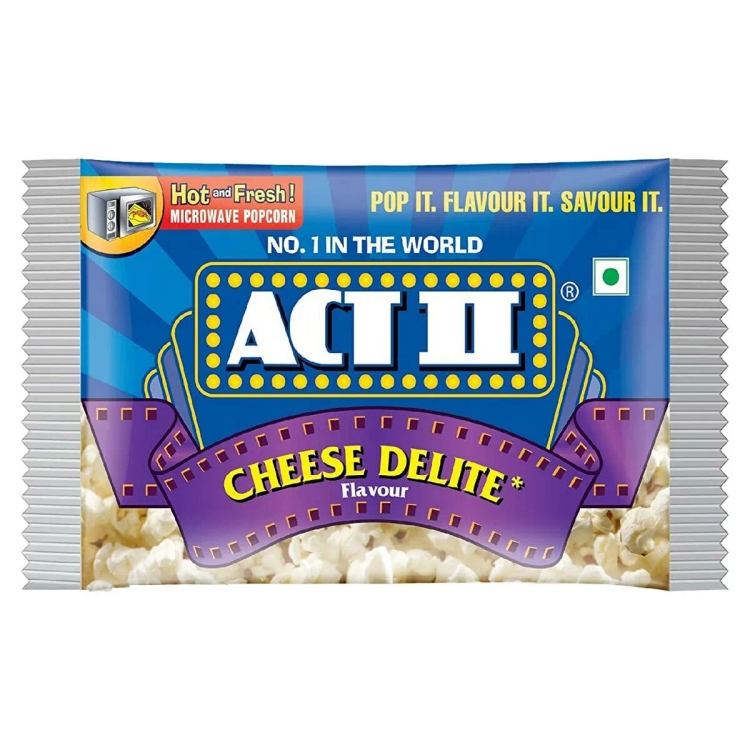 Act Ii Microwave Popcorn Cheese Delite 106G