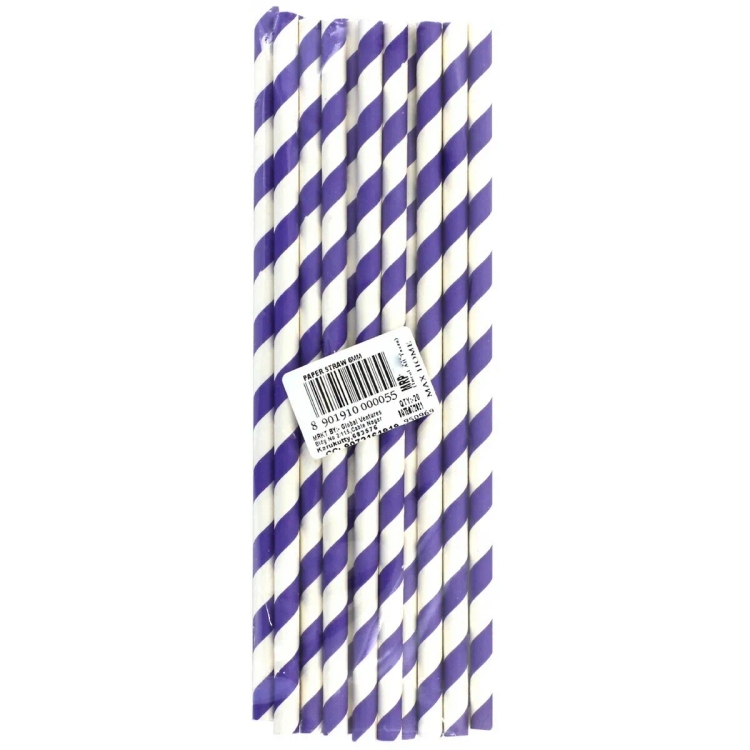 Max Home Paper Straw 6Mm