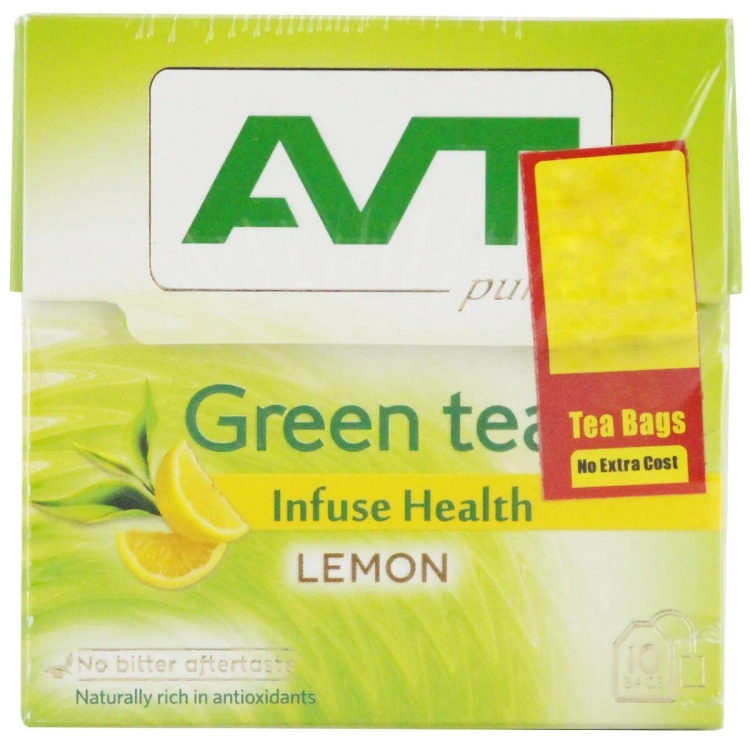 Avt Green Tea 10S Lemon
