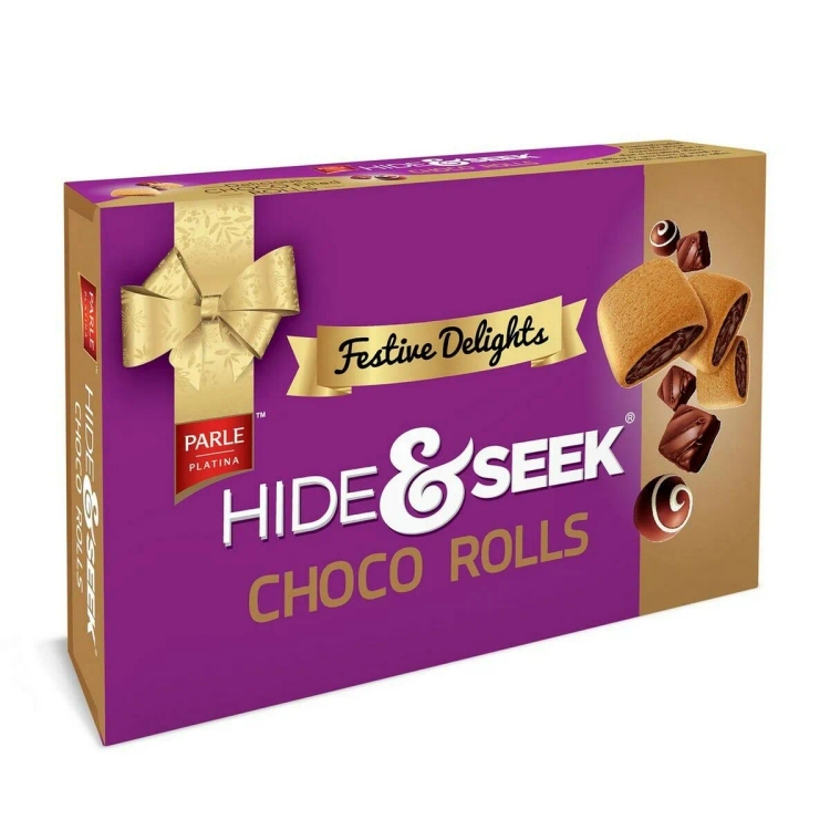 Parle Hide and Seek Choco Rolls 250g