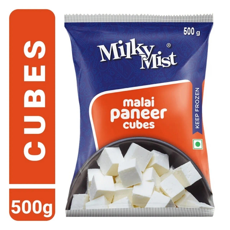 Milky Mist Diced Paneer 500g