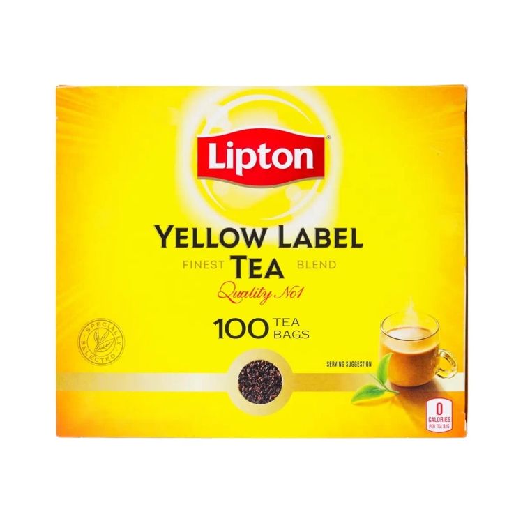 Lipton Yellow Label Tea Bags 100Ct 200g