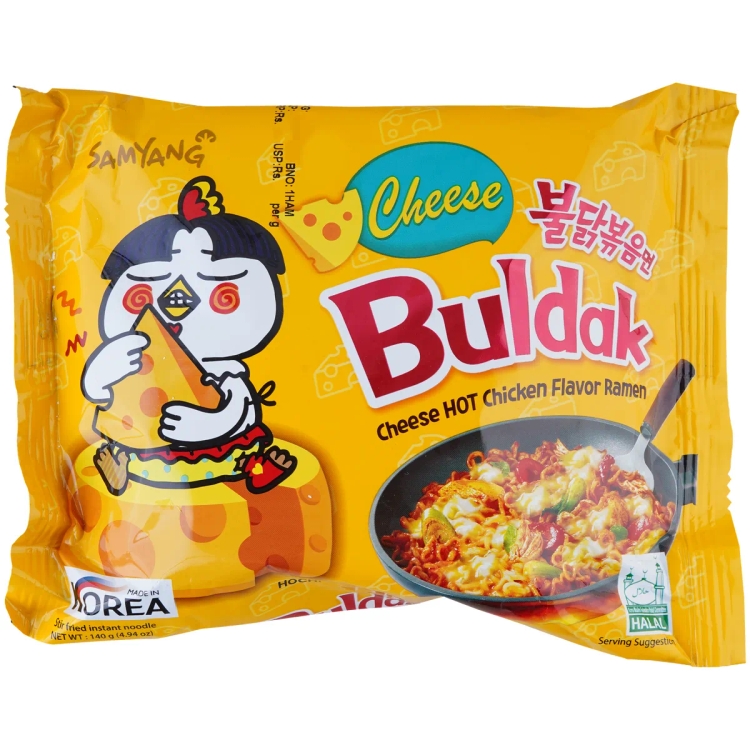 Samyang Hot Chicken Ramen Cheese Noodles 140g