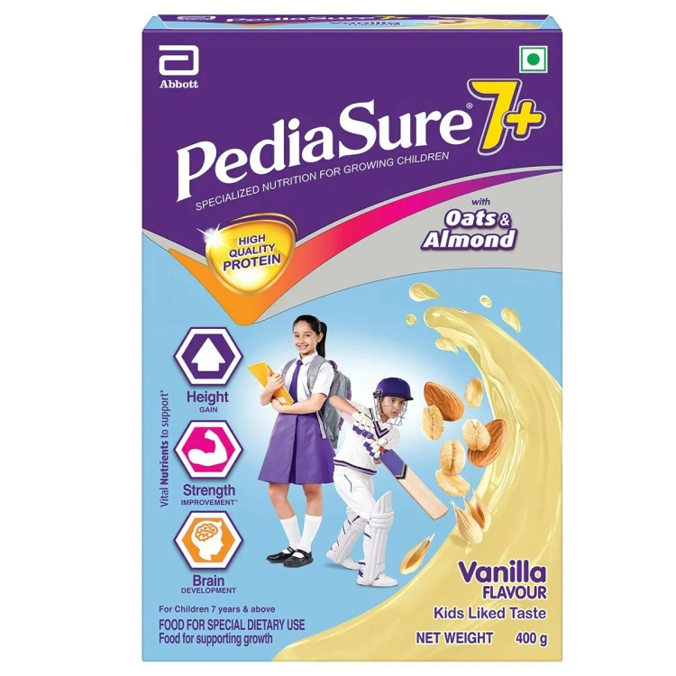 Pediasure 7 Plus Nutrition Powder Vannila 400g BIB