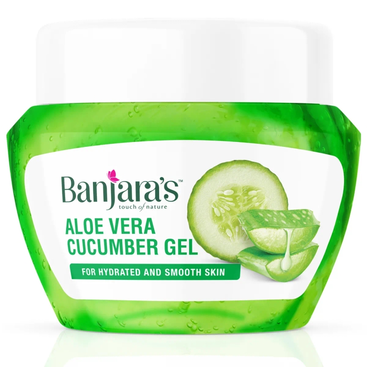 Banjaras Aloe Vera cucumber gel 100gm