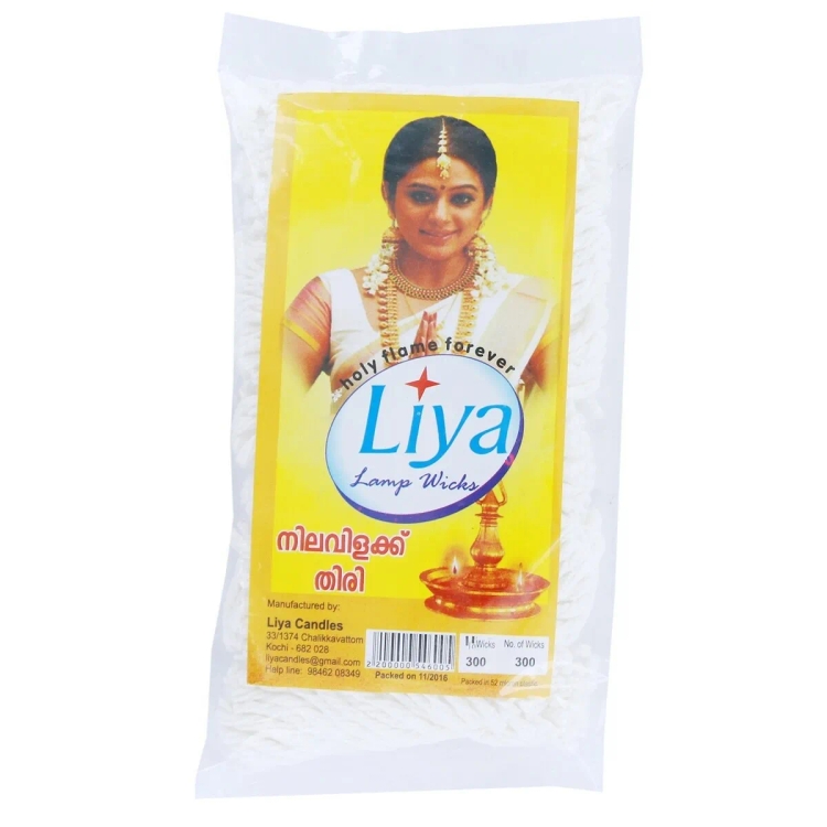 Liya Lamp Wicks White 300'S