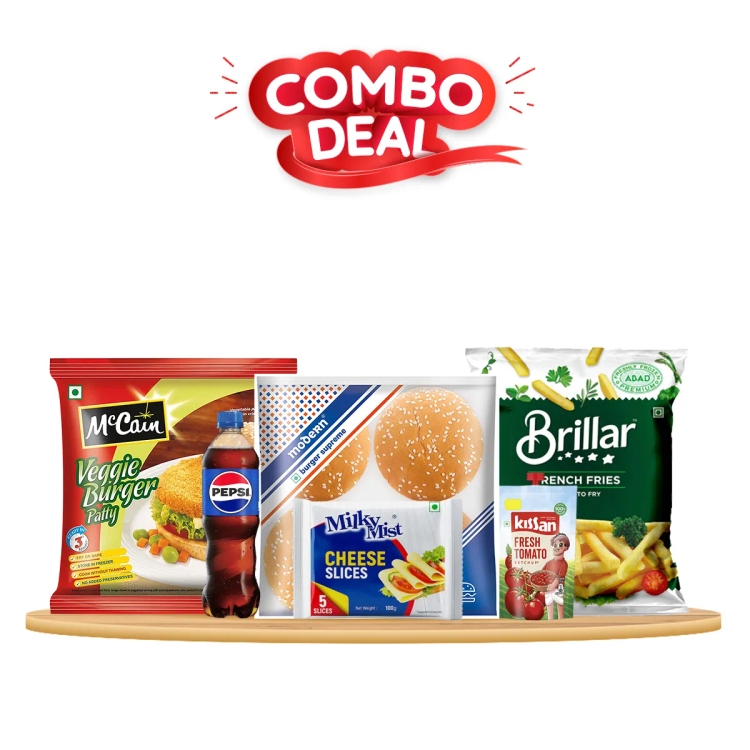 Veg Burger Combo