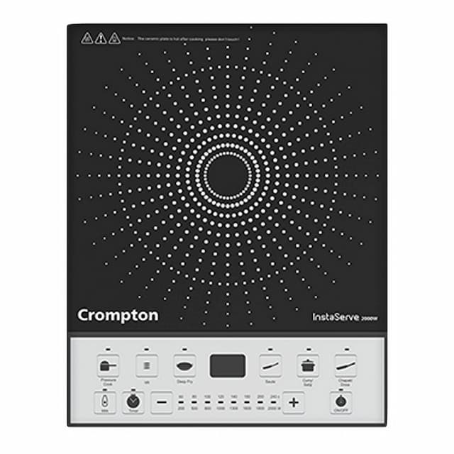 Crompton Instaserve 2000 W Induction Cooktop