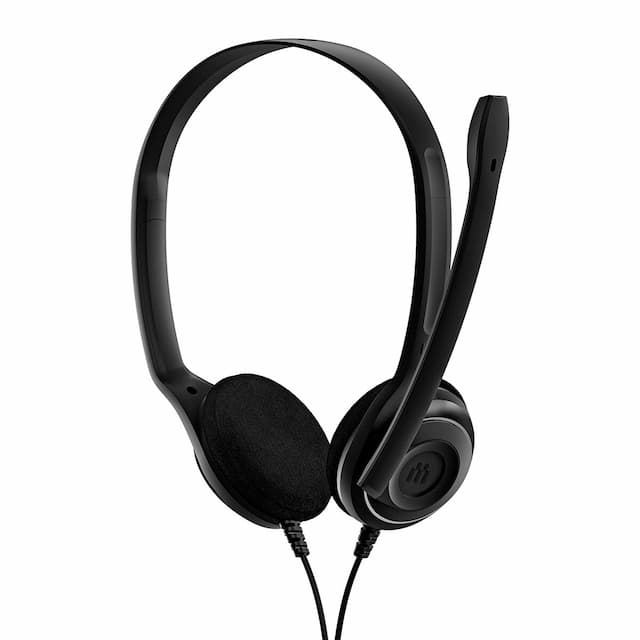 Sennheiser PC 8 Chat USB Wired Headset  (Black, On the Ear)