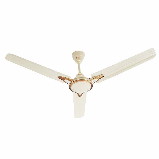 Usha Ceiling Fan Racer Chrome 1200mm Rich Ivory