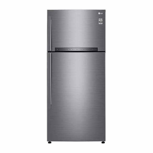 LG Frost Free Double Door 1 Star Refrigerator Platinum Silver 3 GN-H702HLHM 506L