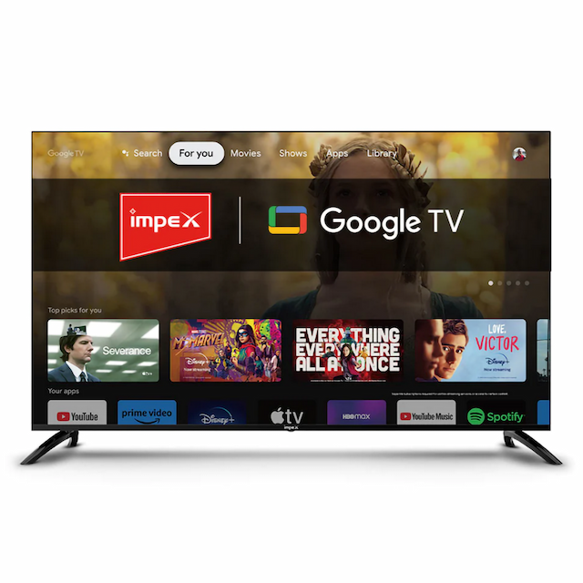 Impex HDR LED Google TV evoQ 32S2RLC2 Black 32 Inches 