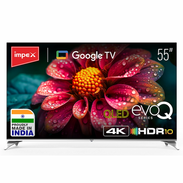 Impex Smart TV UHD 4K evoQ 55S4QLC2 55 Inches