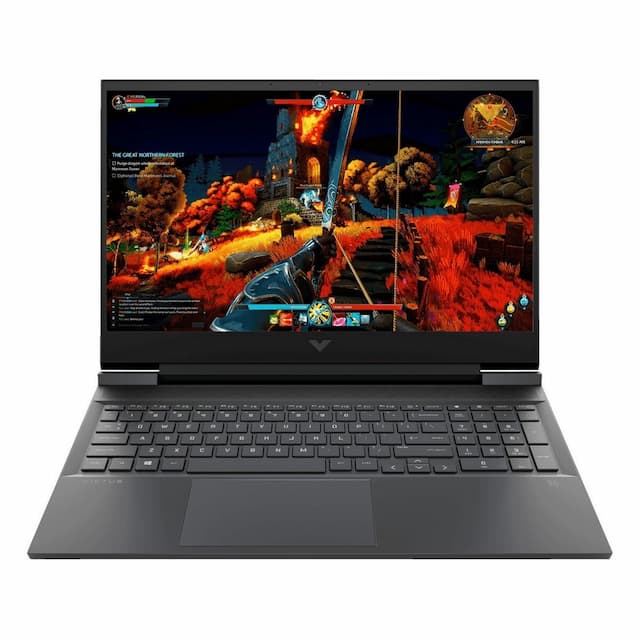 Hp Victus AMD Ryzen 5-5600H Hexa Core (8 GB/512 GB/Windows 11 Home/4 GB Graphics/AMD Radeon RX 6500M) 15-FB0147AX Gaming Laptop (15.6 inch,2.37 kg,Blue)