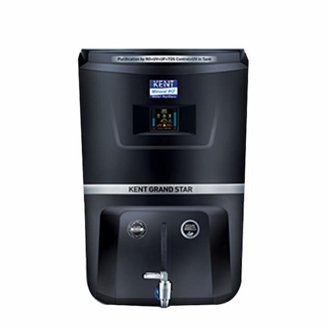 Kent Water Purifier Grand Star Black  RO+ UV+ UF+ TDS 