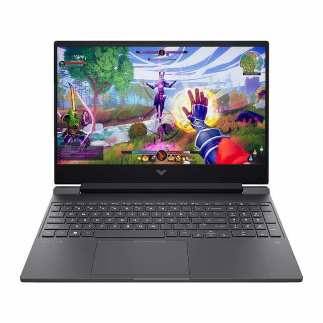 Hp AMD Ryzen 5-7535HS Hexa Core (8 GB/512 GB/Windows 11 Home/4 GB Graphics/NVIDIA GeForce RTX NVIDIA  GeForce RTX 2050) 15-FB1002AX Gaming Laptop (15.6 inch)