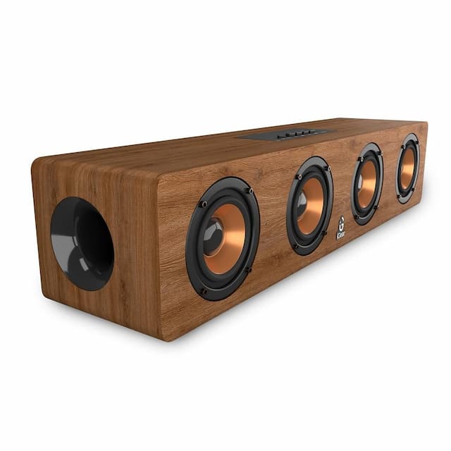 iGear Ensemble 20 W Bluetooth Portable Soundbar With Built-in Subwoofer (Brown)