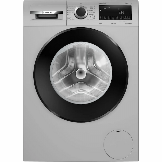 Bosch 8 KG Fully Automatic Front Load Washing Machine WGA1320SIN Silver