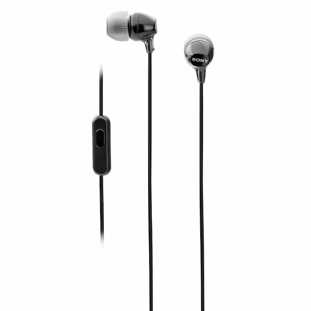 Sony MDR-EX14AP Wired Earphone with Mic (Black)