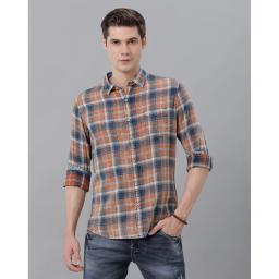 Marco Donateli Mens Multicolour Checked Casual Shirt Double Extra Large 6268