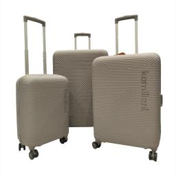 Kamiliant Hard Spinner Nexus 3Pc Set Light Grey
