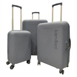 Kamiliant Hard Spinner Nexus 3Pc Set Blue Fin