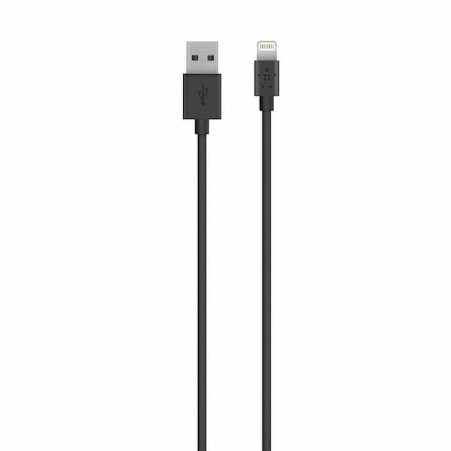 Belkin Lightning to USB-A Charge and Sync Type A Cable 1 M (Black)