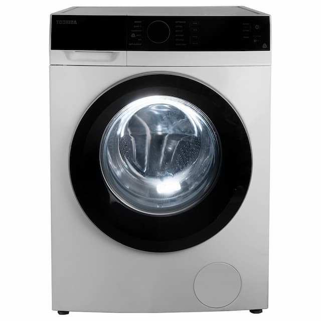  Toshiba 8 kg 5 Star Fully Automatic Front Load Washing Machine TW-BJ90M4-IND White