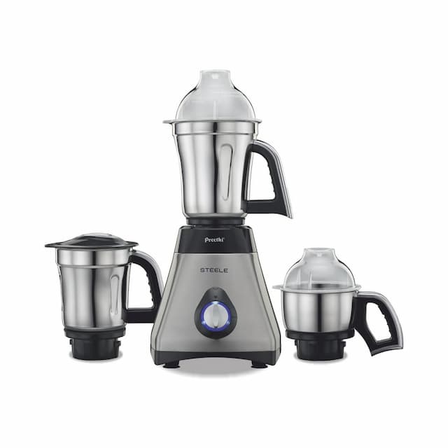 Preethi Steele Mixer Grinder 550 Watt