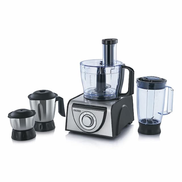 Usha 3810 1000 W Food Processor (Black,Silver)