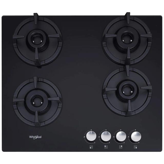Whirlpool Elite HD 604 Brass Glass Automatic Hob  (4 Burners)