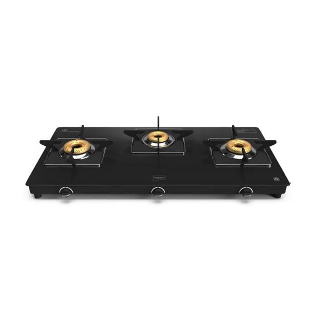 Impex Gas Stove Aspira Glaze 3 Black