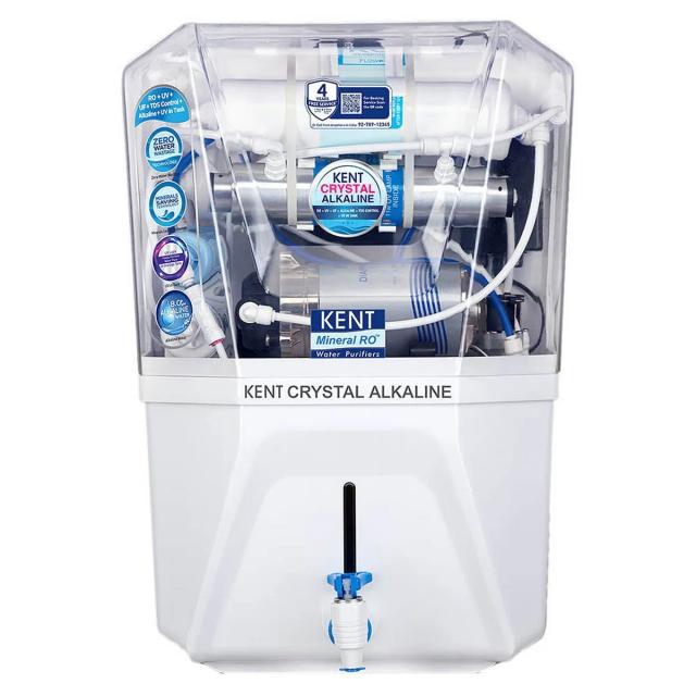 Kent Water Purifier Crystal Alkaline RO+UV+UF+TDS